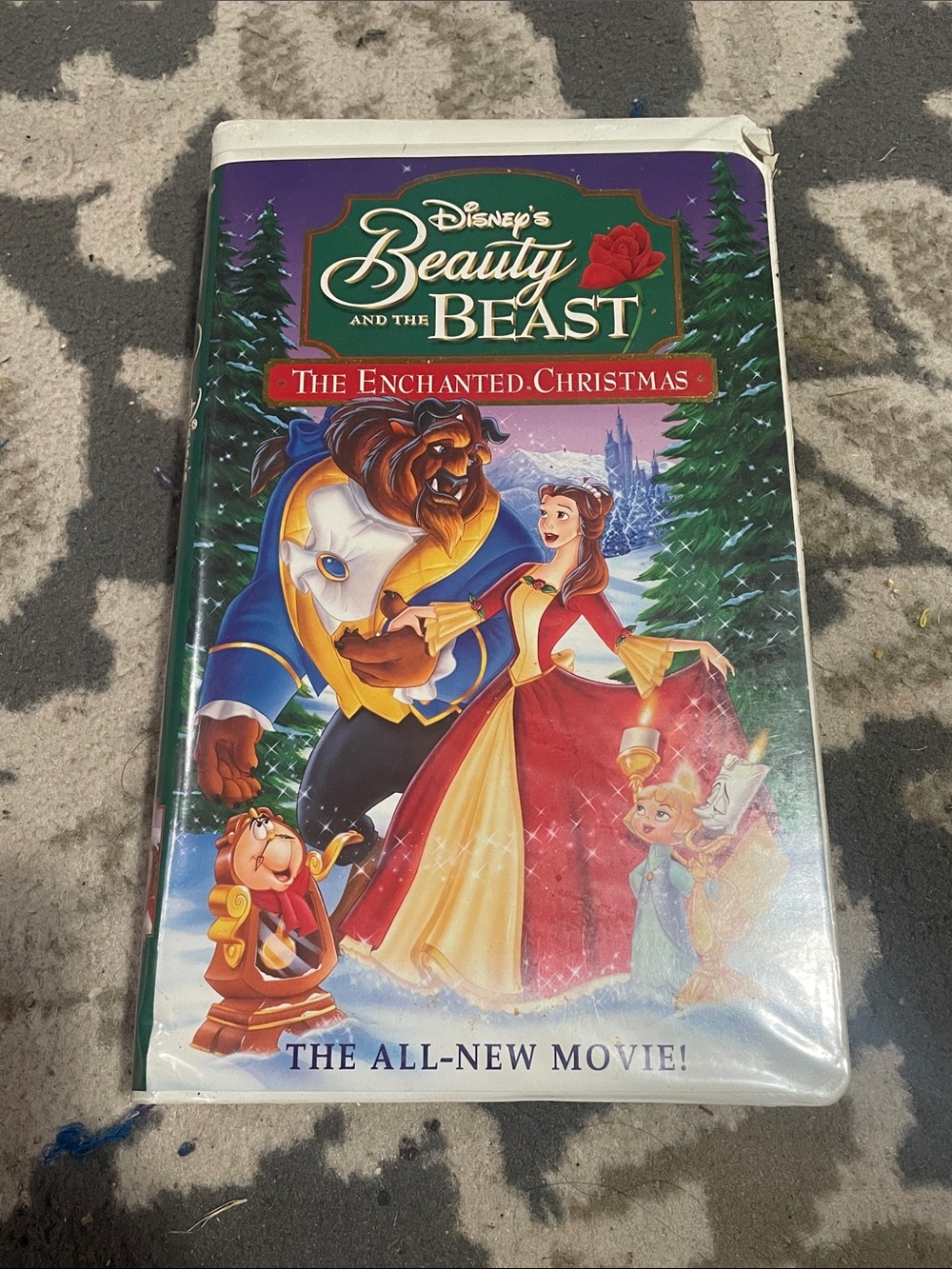 Disney’s Beauty & the Beast The Enchanted Christmas VHS